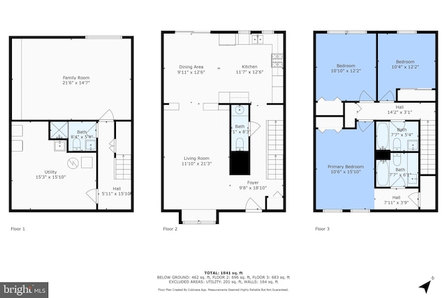 2192 Golf Course Dr, Reston, VA 20191 - property floor plan