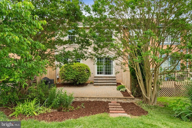 2192 Golf Course Dr, Reston, VA 20191 - view of front of home featuring entry steps and brick siding