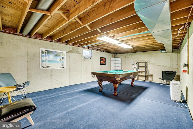 30 Revere Ct, Princeton Junction, NJ 08550 - rec room featuring billiards