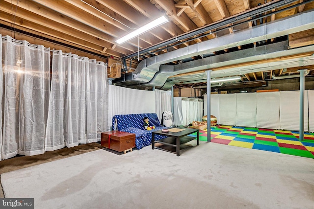 30 Revere Ct, Princeton Junction, NJ 08550 - view of unfinished below grade area