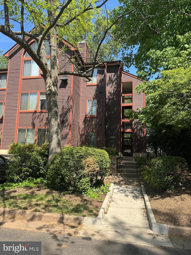 view of property
