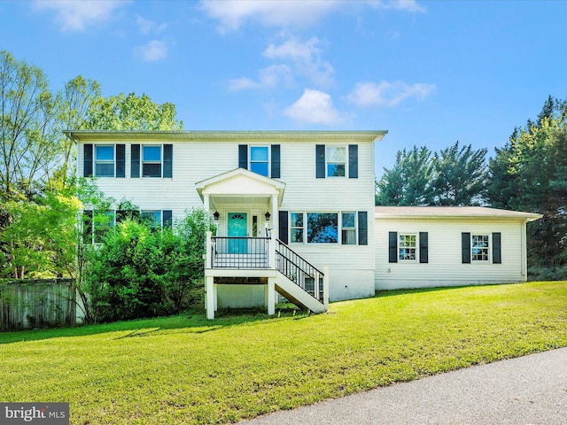 7915 Mount Pleasant Ct E, Walkersville, MD 21793 - view of front of home with a front lawn