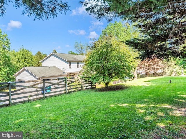 7915 Mount Pleasant Ct E, Walkersville, MD 21793 - view of yard with fence