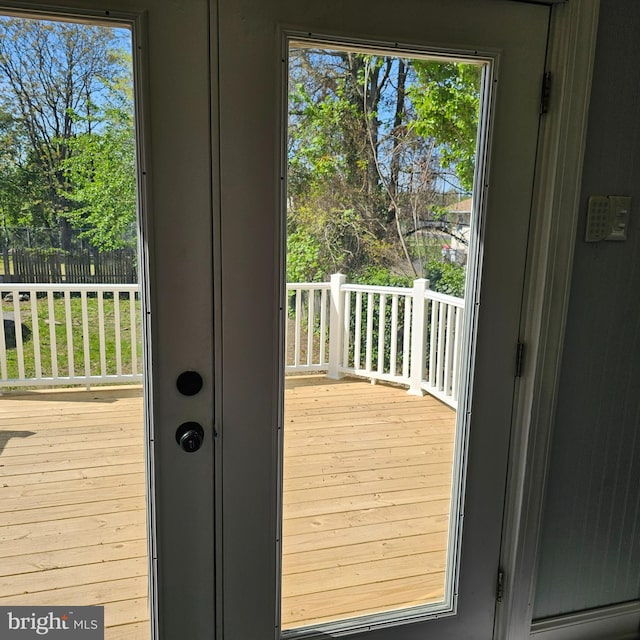 view of entryway