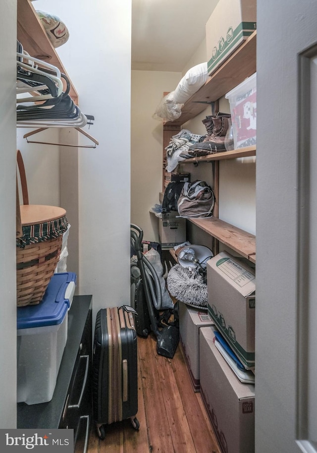 view of storage