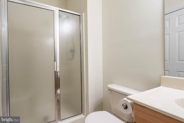1249 Canon Way, Westminster, MD 21157 - full bathroom with vanity, a stall shower, and toilet