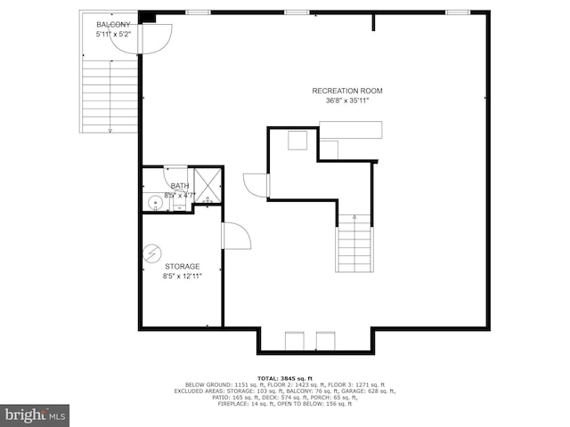 1249 Canon Way, Westminster, MD 21157 - plan