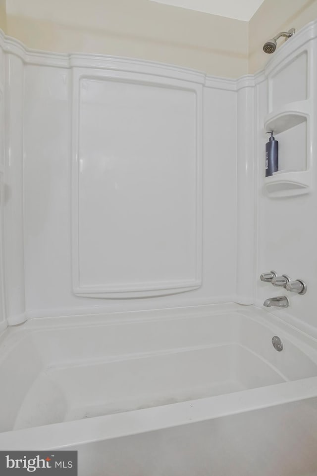 full bathroom with  shower combination