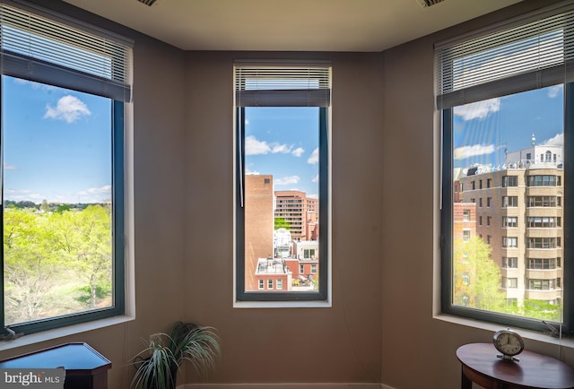 view of room details