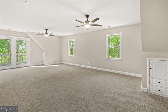 7746 Emerson Burrier Rd, Mount Airy, MD 21771 - empty room featuring carpet floors, ceiling fan, and baseboards