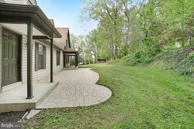 7746 Emerson Burrier Rd, Mount Airy, MD 21771 - view of yard with a patio