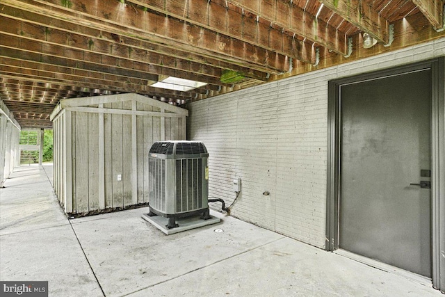 7746 Emerson Burrier Rd, Mount Airy, MD 21771 - view of patio featuring central AC unit