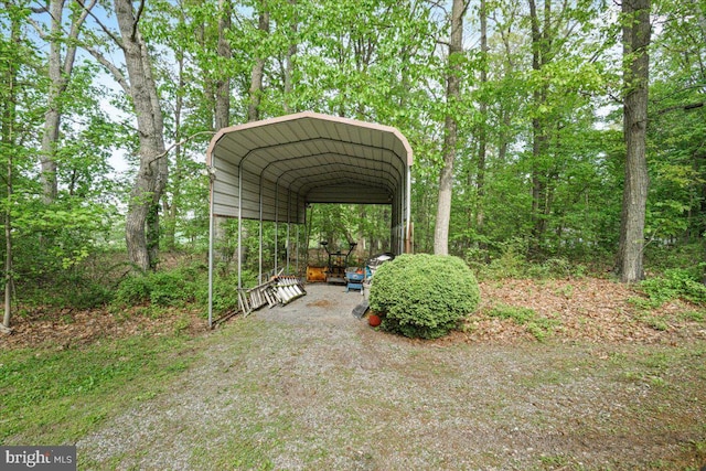 7746 Emerson Burrier Rd, Mount Airy, MD 21771 - view of yard featuring a carport