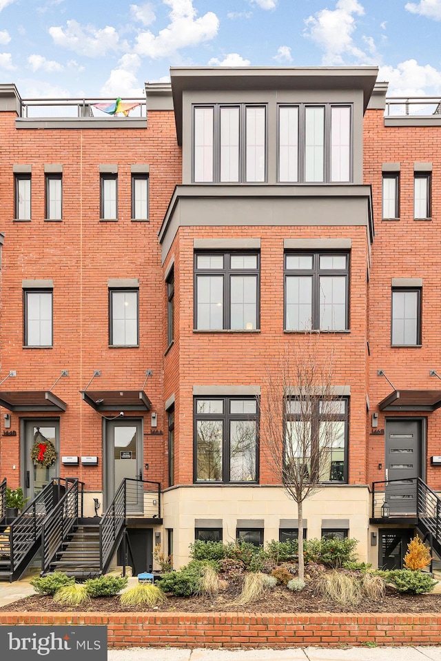 146 S St NW Unit A, Washington, DC 20001 - view of front of property with brick siding