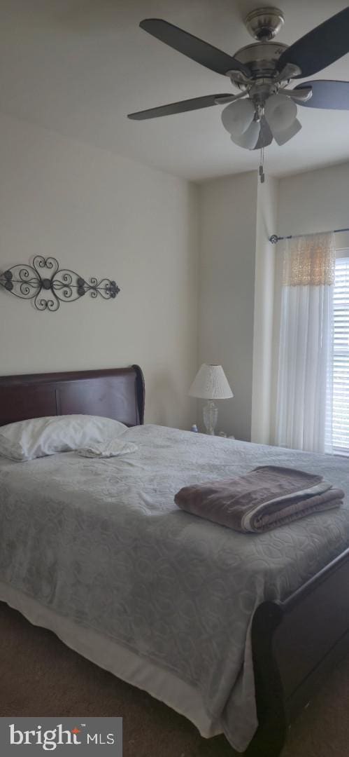 24840 Mistletoe Dr, Georgetown, DE 19947 - bedroom featuring a ceiling fan