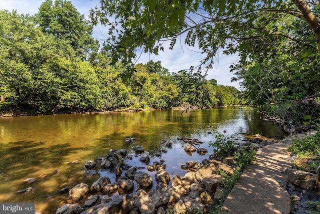 8456 Randell Ridge Rd, Frederick, MD 21704 - property view of water featuring a wooded view