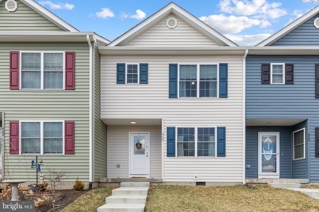 view of townhome / multi-family property