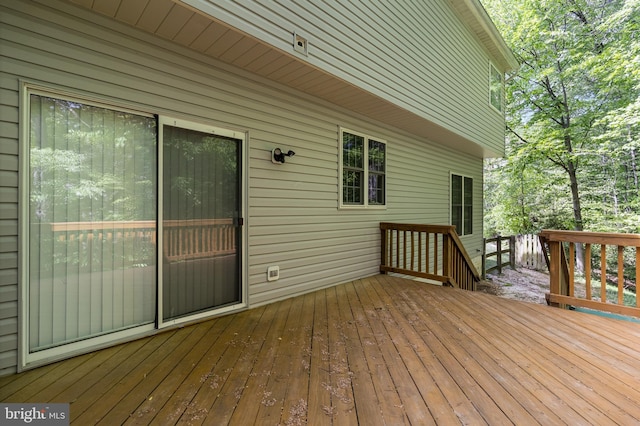3001 Mandarin Pl, Waldorf, MD 20603 - view of wooden terrace