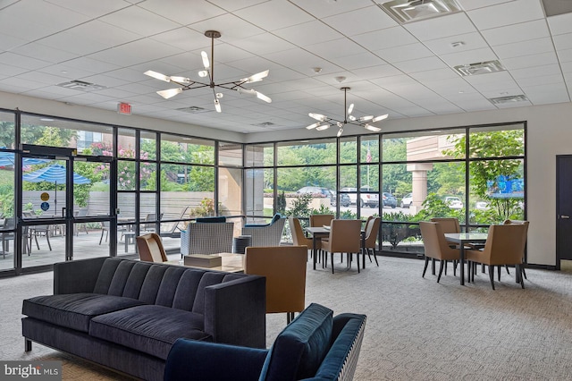 common area with visible vents