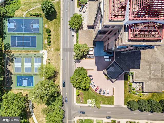 aerial view