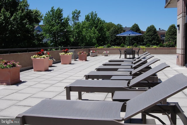 view of patio