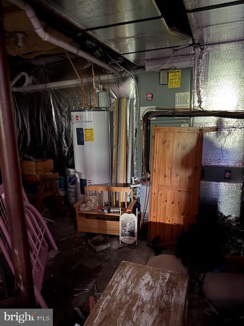 utilities featuring water heater