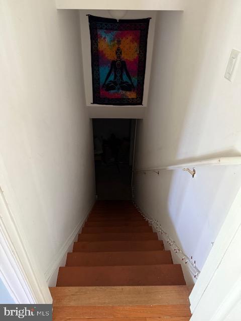 view of staircase