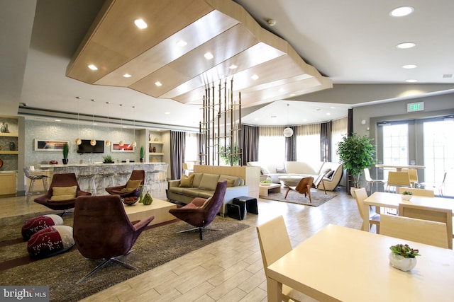 view of community lobby