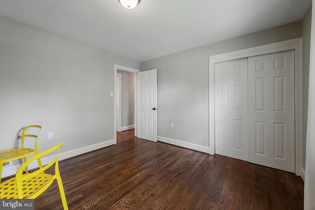 435 Mosby St, Winchester, VA 22601 - bedroom with wood finished floors, baseboards, and a closet