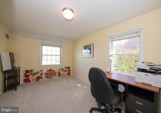 3004 Joshua Rd, Lafayette Hill, PA 19444 - carpeted office space featuring visible vents and baseboards