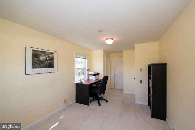 3004 Joshua Rd, Lafayette Hill, PA 19444 - home office featuring baseboards and light colored carpet