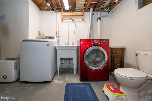 3004 Joshua Rd, Lafayette Hill, PA 19444 - clothes washing area featuring laundry area and washing machine and clothes dryer