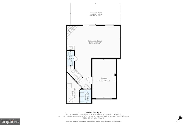 5811 Summerlake Way, Centreville, VA 20120 - plan