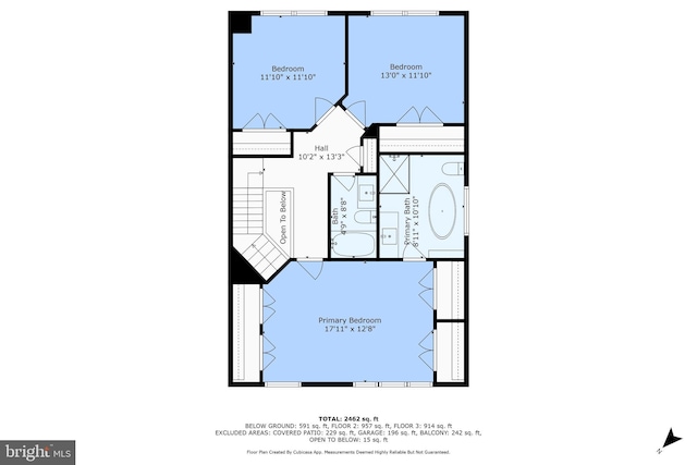5811 Summerlake Way, Centreville, VA 20120 - plan