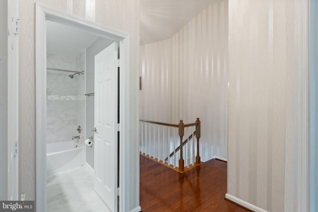 5811 Summerlake Way, Centreville, VA 20120 - hallway with an upstairs landing