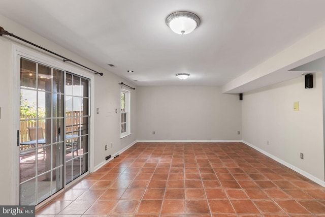 5811 Summerlake Way, Centreville, VA 20120 - empty room with baseboards and light tile patterned floors