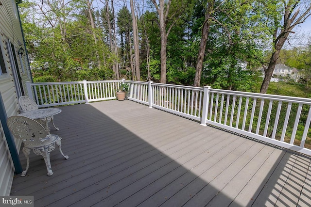 view of deck