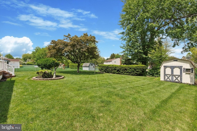 315 Waverly Rd, Southampton, PA 18966 - view of yard featuring a storage shed and an outbuilding