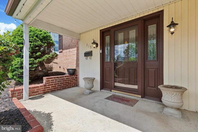 315 Waverly Rd, Southampton, PA 18966 - entrance to property featuring brick siding and covered porch