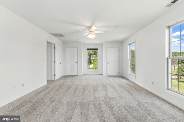40461 Old Breton Beach Rd, Leonardtown, MD 20650 - unfurnished room with plenty of natural light, baseboards, and carpet flooring