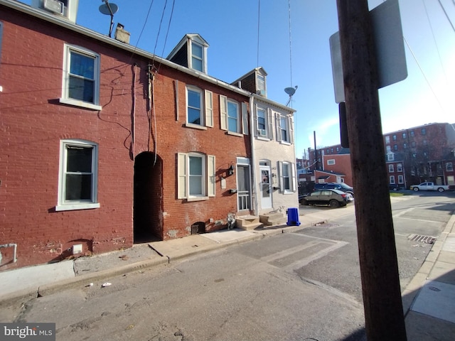 615 Lake St, Lancaster, PA 17603 - exterior space with brick siding and a chimney