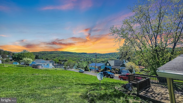 207 Spruce St, Westernport, MD 21562 - view of yard at dusk