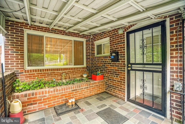 5506 39th Ave, Hyattsville, MD 20781 - entrance to property featuring brick siding and french doors