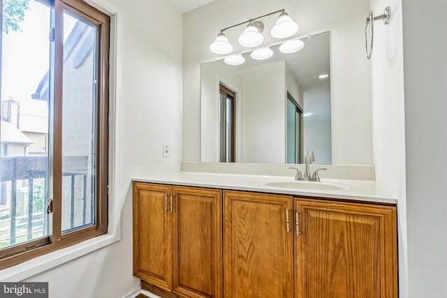 20003 Hob Hill Way, Gaithersburg, MD 20886 - bathroom featuring healthy amount of natural light and vanity