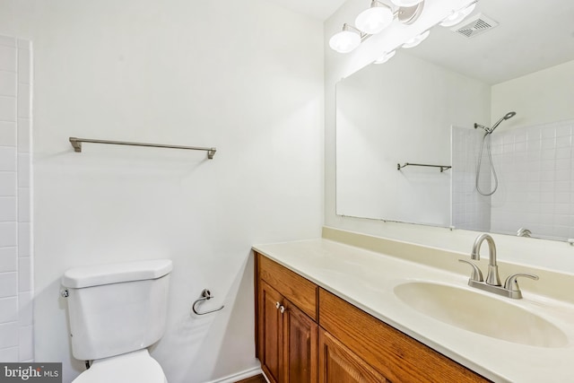 20003 Hob Hill Way, Gaithersburg, MD 20886 - bathroom with vanity, toilet, and tiled shower