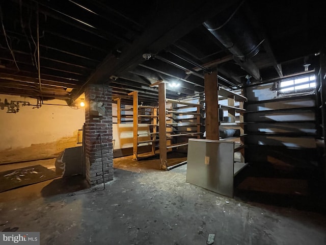 view of attic