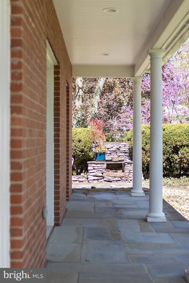 465 Hillcrest Ave, State College, PA 16803 - view of patio / terrace featuring covered porch