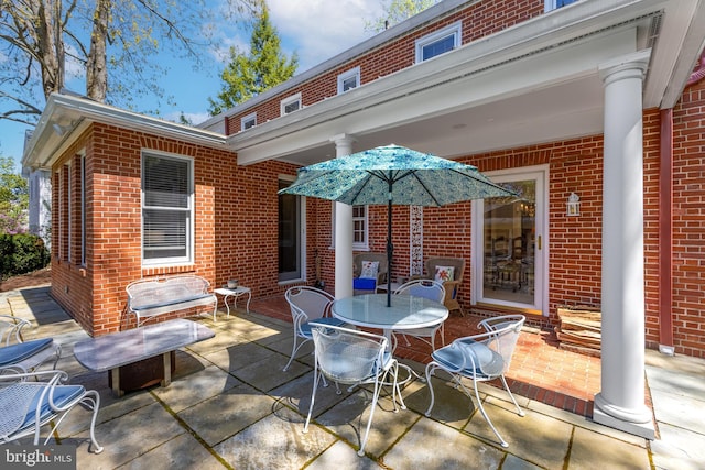465 Hillcrest Ave, State College, PA 16803 - view of patio / terrace featuring outdoor dining space