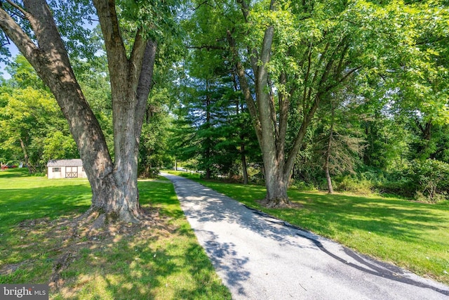 view of road