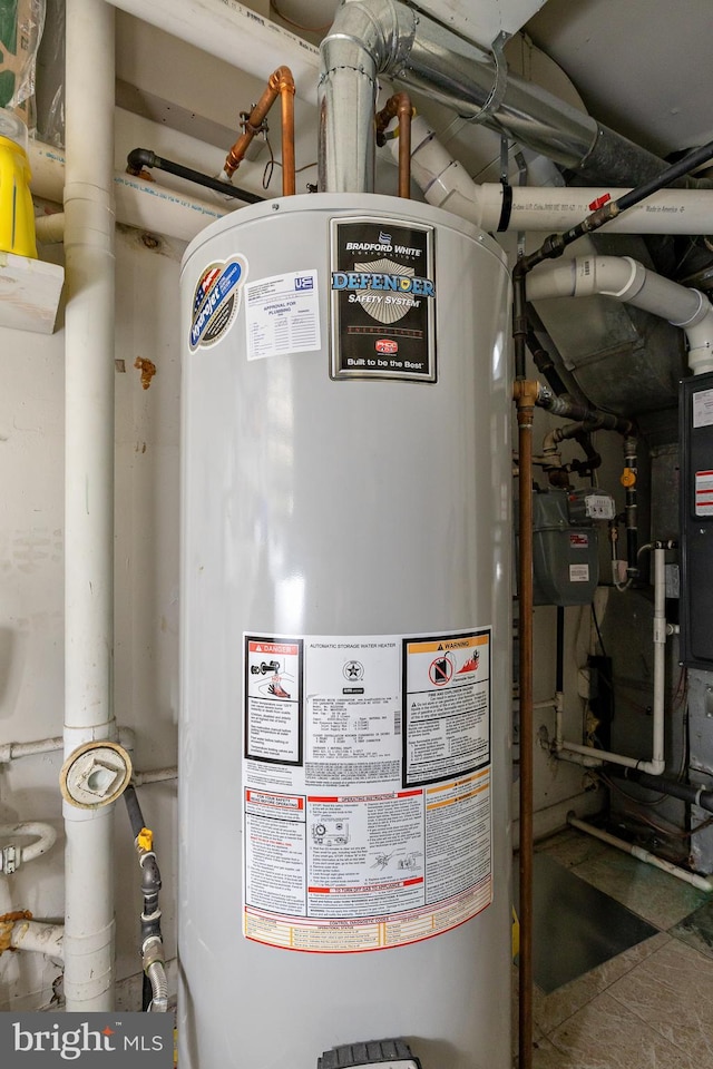 utilities featuring water heater